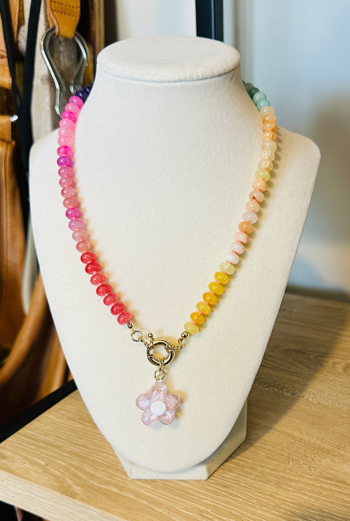 Bloom Pop Flower Charm Necklace