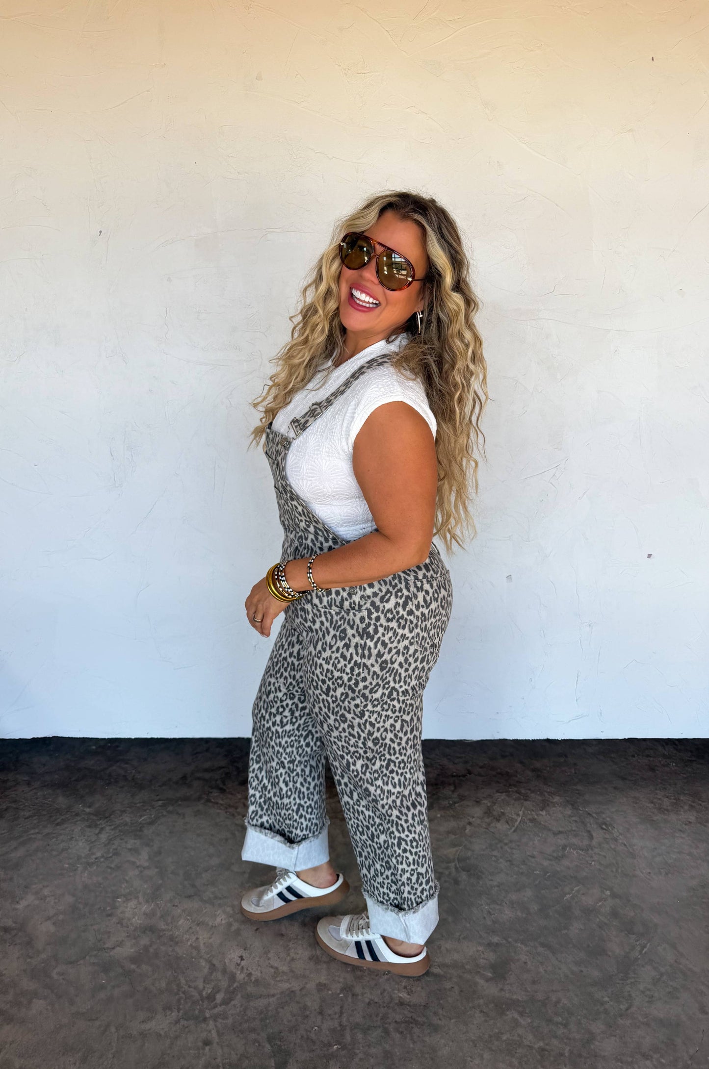 DAHLIA OVERALLS: CHEETAH