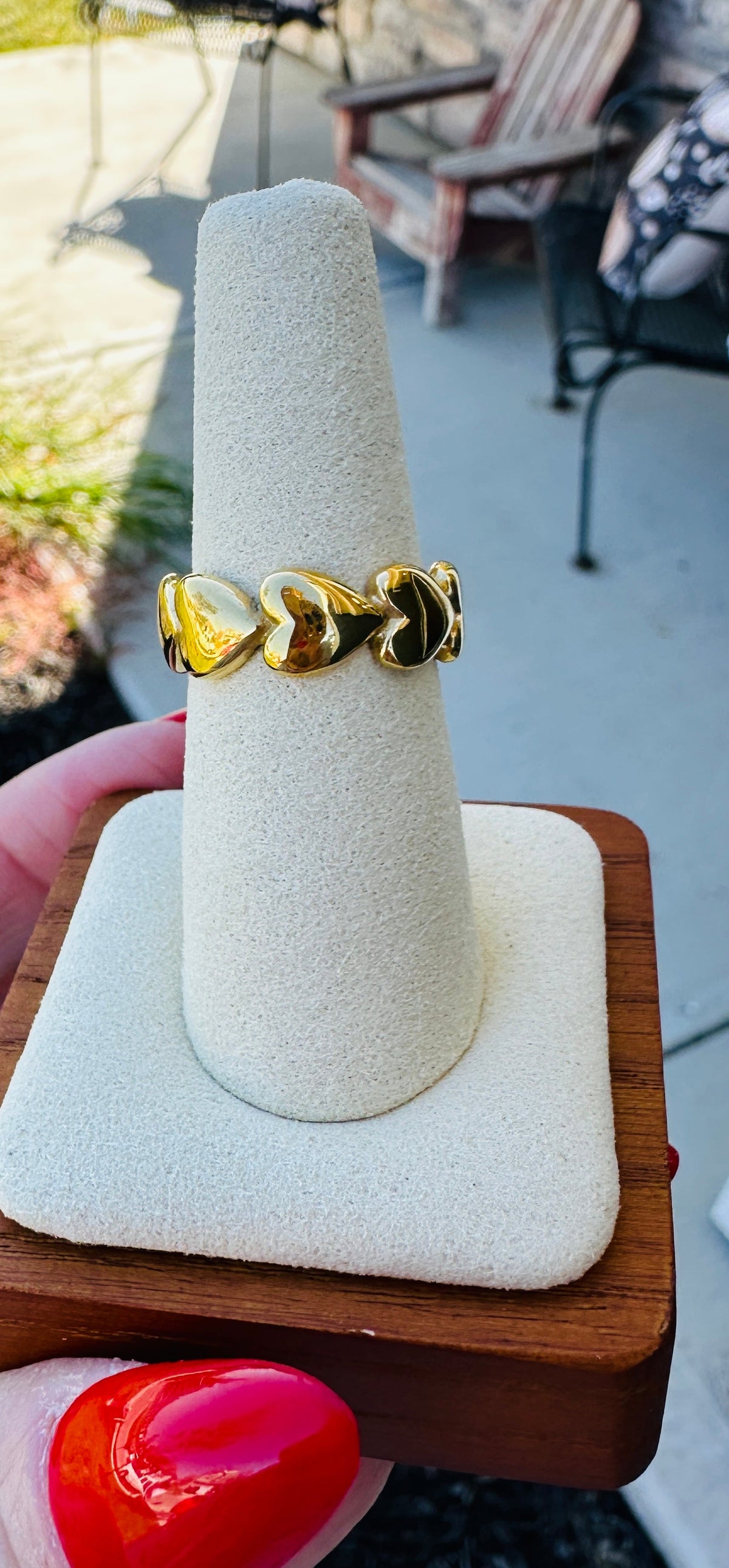 Amora Waterproof Heart Ring