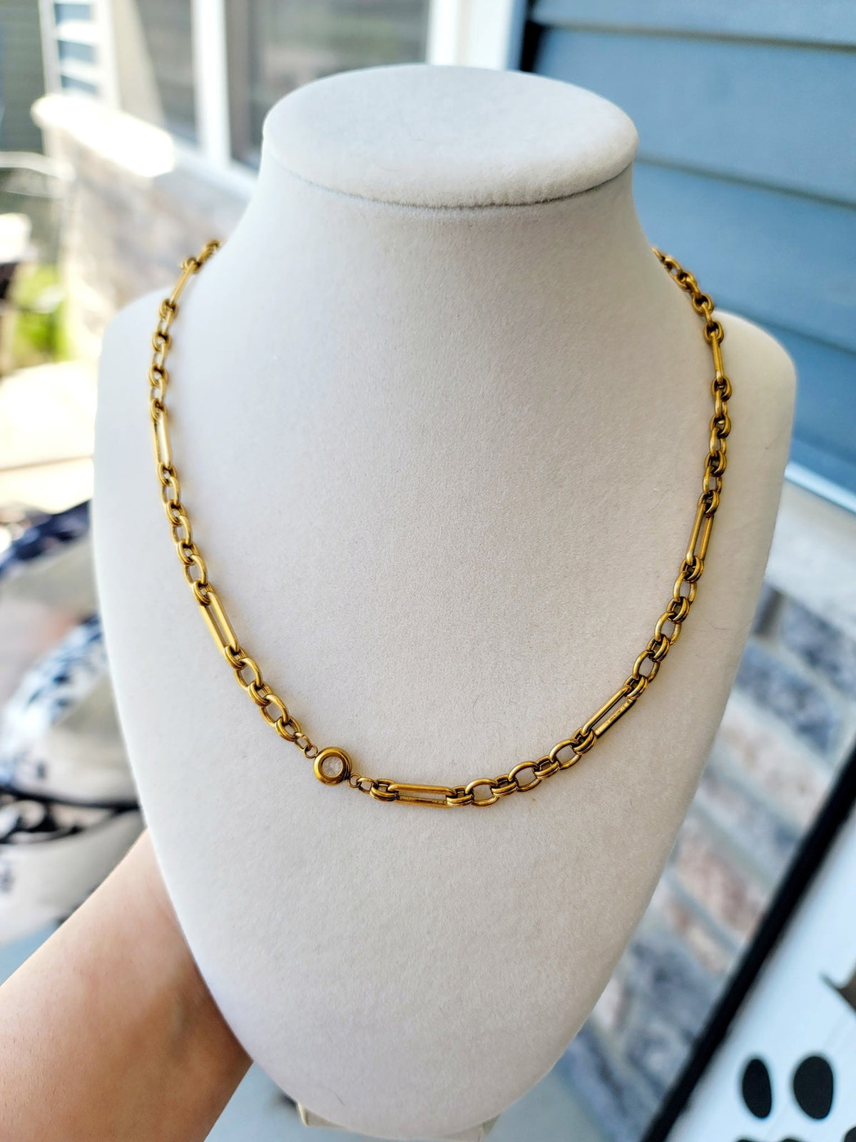 Celeste Waterproof Crystal Link Necklace