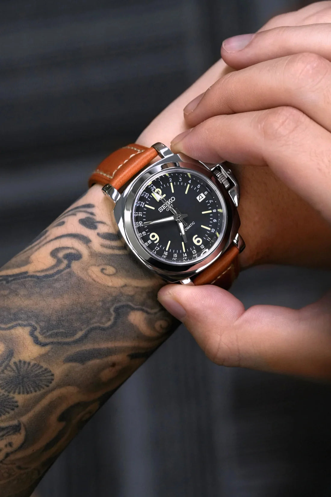 Mod Luminor Brown - Pilot GMT