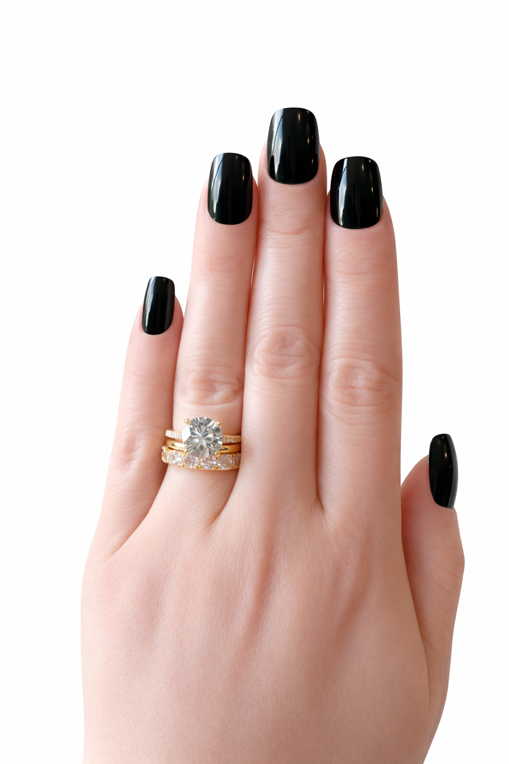 Everleigh Luxe 3 Piece Ring Set- Gold