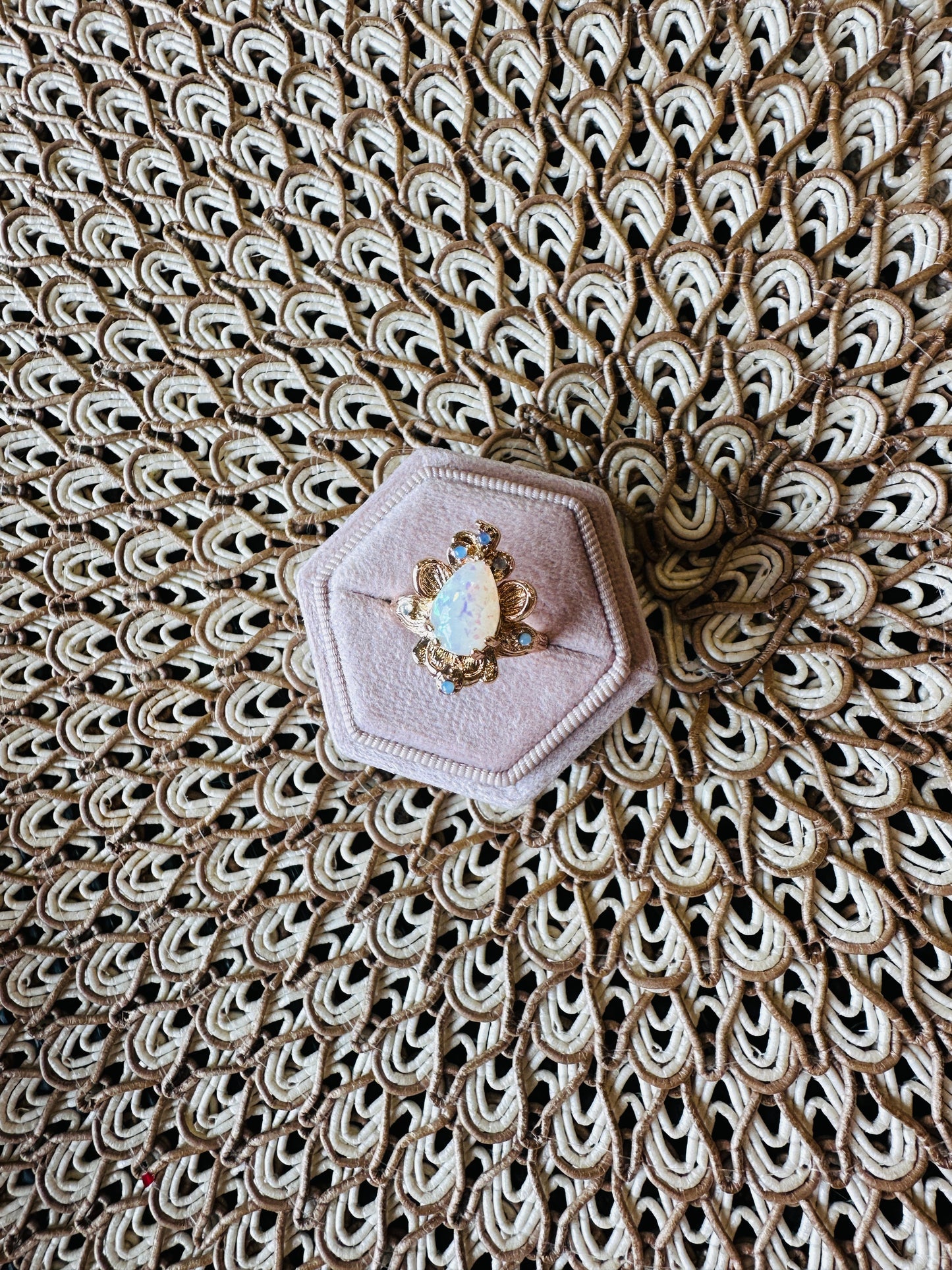 Ophelia Opal Bloom Ring