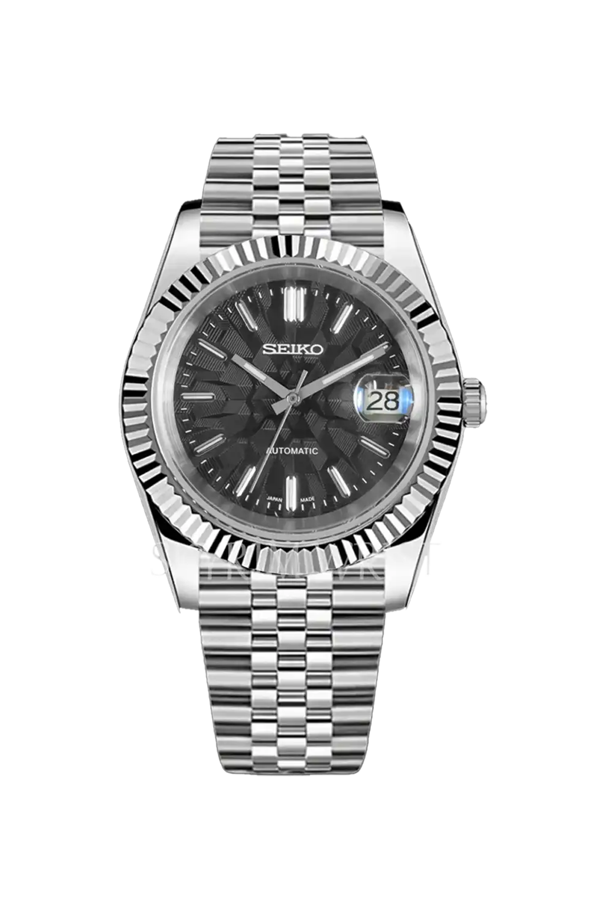 Mod Datejust Mosaic Black