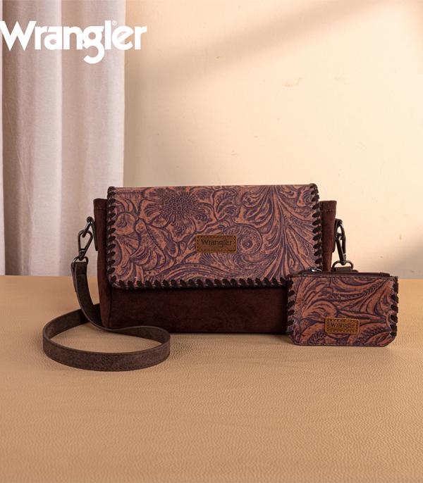 Wrangler Vintage Floral Crossbody Bag