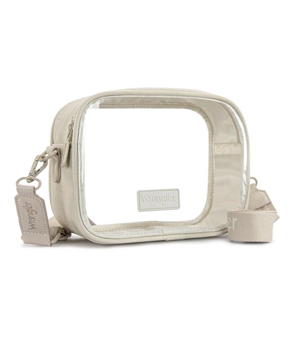 Wrangler Clear Stadium Crossbody