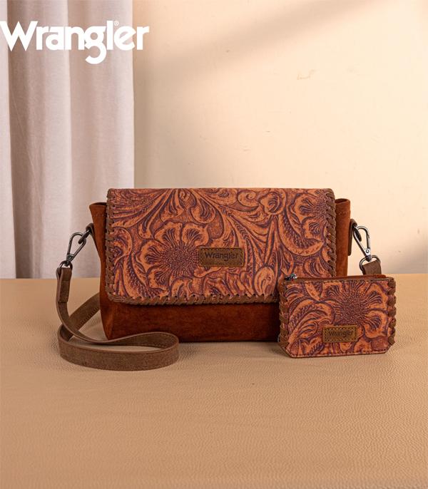Wrangler Vintage Floral Crossbody Bag