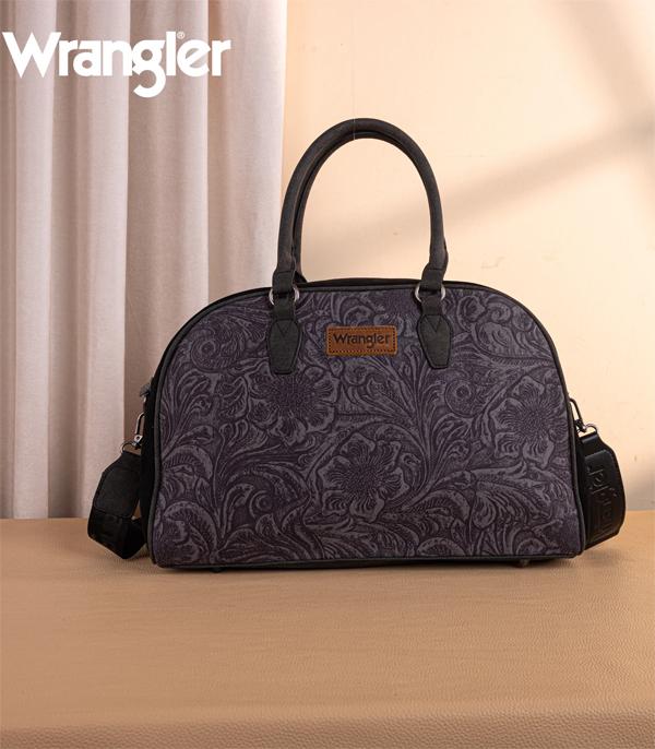 Wrangler Vintage Floral Printed Duffle Bag