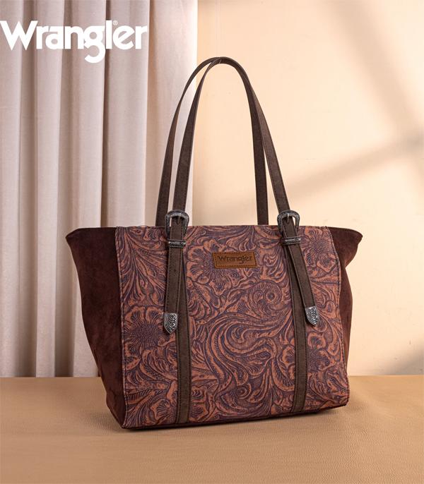 Wrangler Vintage Floral Printed Large Tote Bag