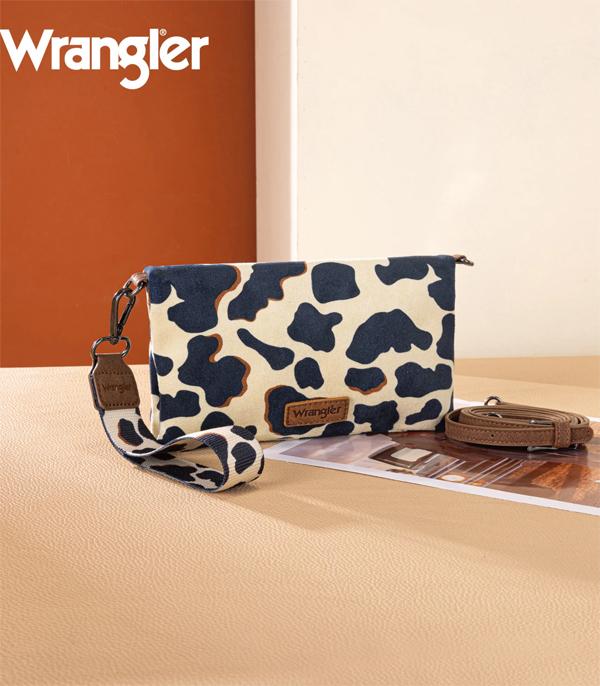 Wrangler Cow Print Wallet/Wristlet/Crossbody