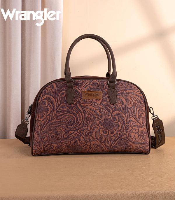 Wrangler Vintage Floral Printed Duffle Bag