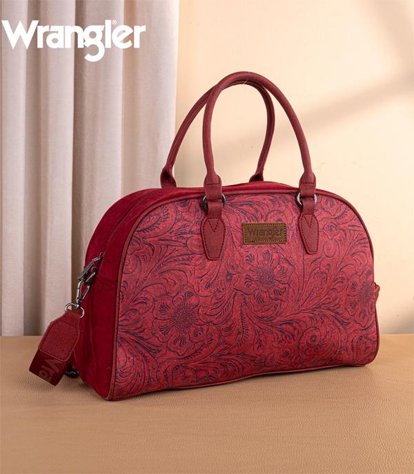 Wrangler Vintage Floral Printed Duffle Bag