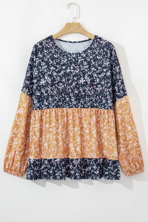Floral Patchwork Blouse