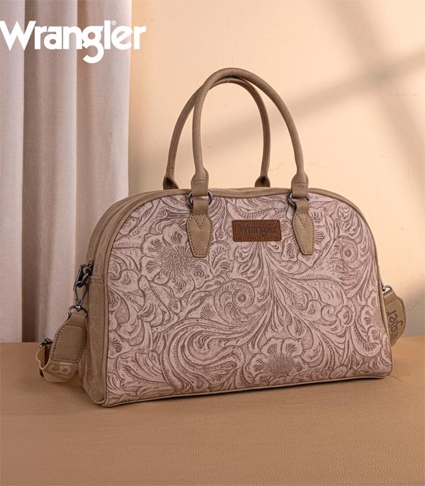 Wrangler Vintage Floral Printed Duffle Bag