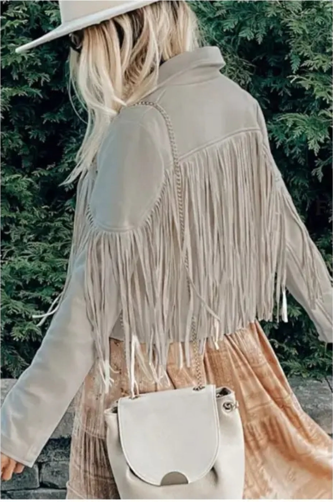 Faux Suede Tassel Jack